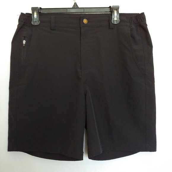 Drake Clothing Co Waterfowl mens black outdoor shorts Medium - Picture 2 of 11